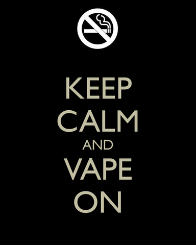 Keep Calm and Vape On T-Shirt
