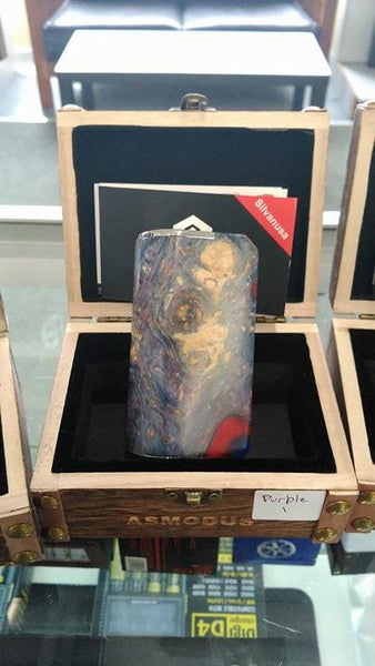 Asmodus Silvanusa PLUS 26650 70W Stabilized Wood Box Mod – It