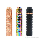 Sebone Mechanical Mod Kit with Goon Lost Art RDA deck and matching cap.