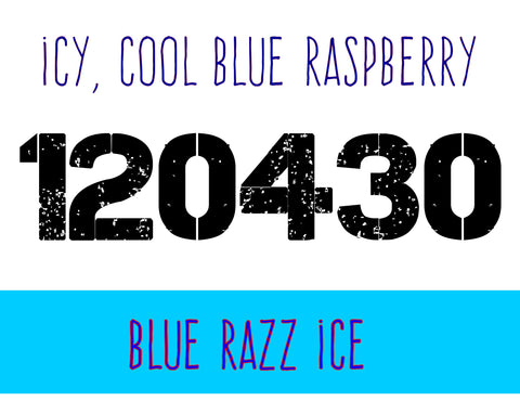 120430 - Blue Razz Ice - 120 ml Max VG E-Liquid