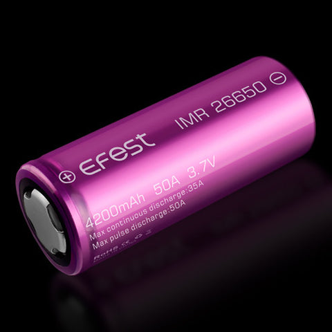 Efest 26650 batteries