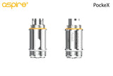 Aspire AIO PockeX U-Tech Coils .6 ohms 5/pack