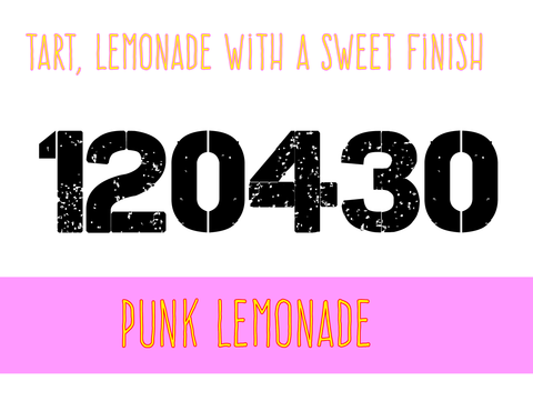 120430 - Punk Lemonade - 120ml Max VG E-Liquid