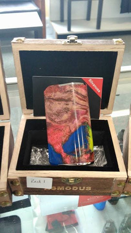 Asmodus Silvanusa PLUS 26650 70W Stabilized Wood Box Mod It's Not Smoke, It's Just Vapour Asmodus Silvanusa PLUS 26650 70W Stabilized Wood Box Mod It's Not Smoke, It's Just Vapour