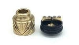 Sebone Mechanical Mod Kit with Goon Lost Art RDA deck and matching cap.