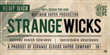 Strange Wicks - 100% Organic Pure Hemp